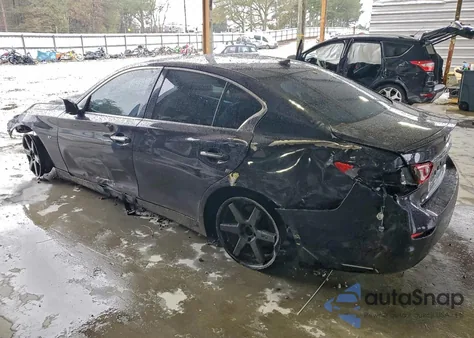 2015 Infiniti Q50 Base z USA, uszkodzony, nr VIN JN1BV7AP5FM345205